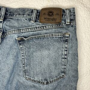 Vintage Wrangler Made in USA 100% Cotton Cowboy Cut Jeans 97601 Men’s 36x32